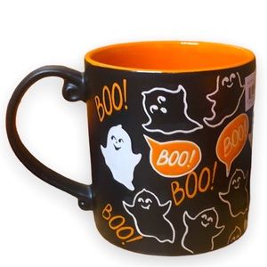 GHOST BOO HALLOWEEN CERAMIC MUG BY SPECTRUM DESIGNZ 21 OZ. (NWT)